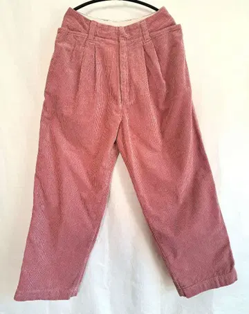 R&D. M.Co- 올드맨즈 테일러 코듀로이 턱 와이드 팬츠