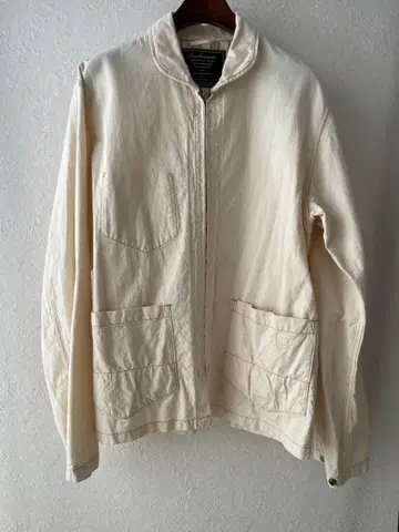 아나크로놈 아이보리 집업 자켓