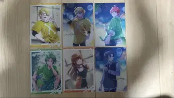 컬러풀 피치 클리어 포스터 6장 세트