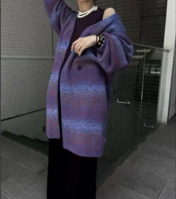 AmeriVintage UND MIX LONG STRAIGHT KNIT