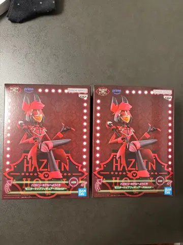 해즈빈 호텔에 오신 것을 환영합니다 모니터 탑 피규어 알래스터 2점 세트