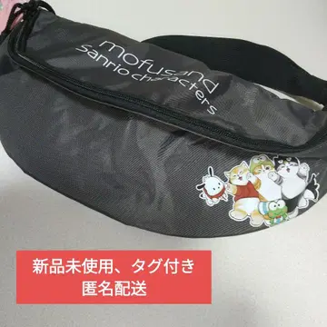 [미사용 새상품, 택 포함] 모프 샌드 x 산리오 웨스트 파우치(바디백)
