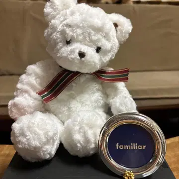 familiar 봉제 인형과 기념일 프레임 세트