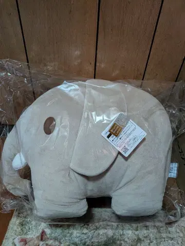 미피 다이토 복권 브루나 애니멀 A상 빅 사이즈 봉제 인형 코끼리