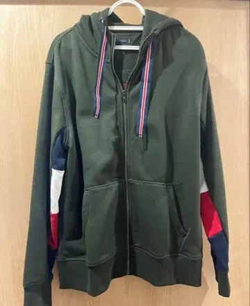 TOMMY HILFIGER XL 지퍼 후드티
