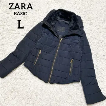 ZARA BASIC 자라 베이직 다운 자켓 숏 다운 블랙