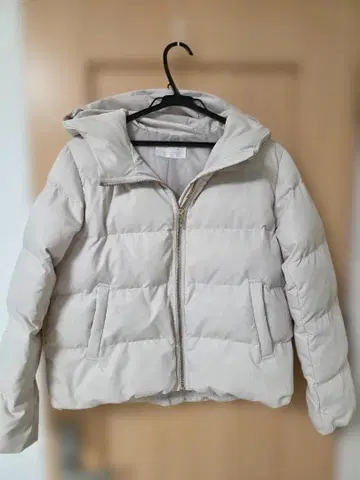 [새상품급] any SiS 베이지 다운 자켓