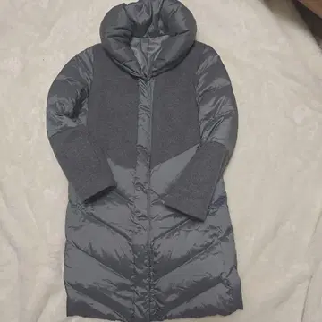 다운 90% 롱 코트 그레이 토와 여성용 [ L ] 캐시미어 울