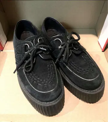 언더그라운드 스웨이드 러버 솔 통굽