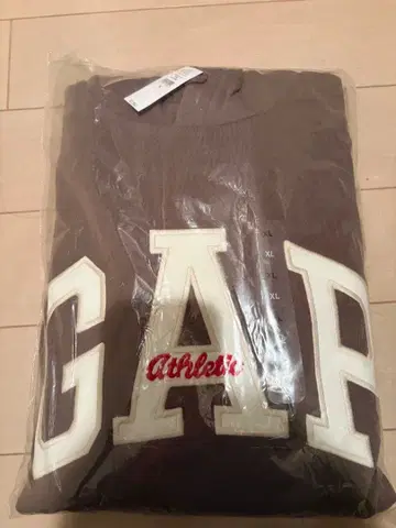 GAP 릴랙스 핏 GAP 로고 후드티 베이지 XL 사이즈