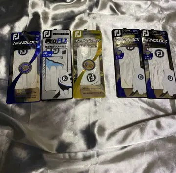 미사용 새상품 풋조이 골프 장갑 왼쪽용 3개 오른쪽용 2개 사이즈 21