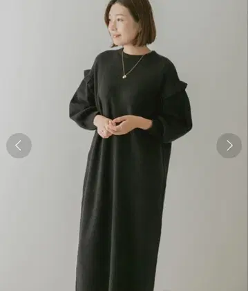 F by ROSSO 하찌 프릴 니트 원피스