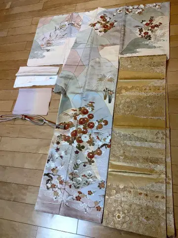 호몬기 풀세트 황실 헌상 작가 후지이 칸 입학식 결혼식 호몬기 세트