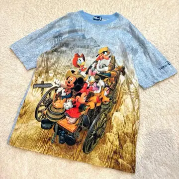 레어 새상품급 디즈니랜드 빅 썬더 마운틴 T셔츠 L