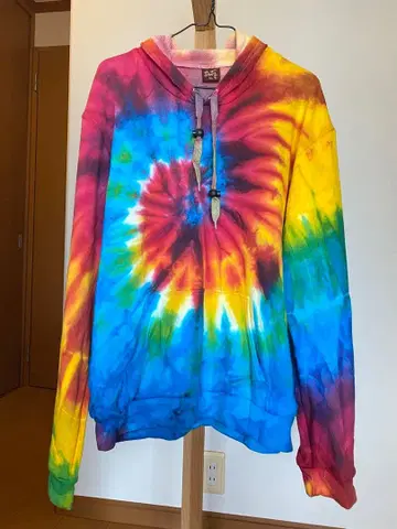 에스닉 타이다이 후드티