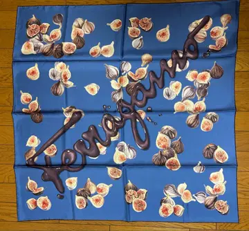 FERRAGAMO 페라가모 실크 스카프 90 x 90 4