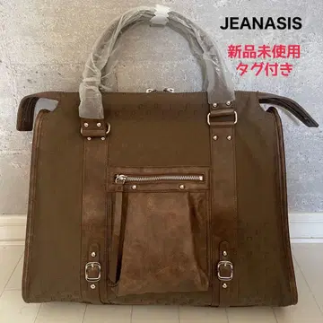 JEANASIS 앤티크 인조 가죽 토트