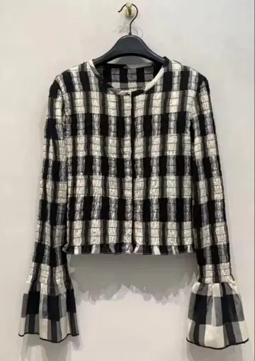 CLANE SHIRRING DESIGN BLOUSE 믹스 클라네