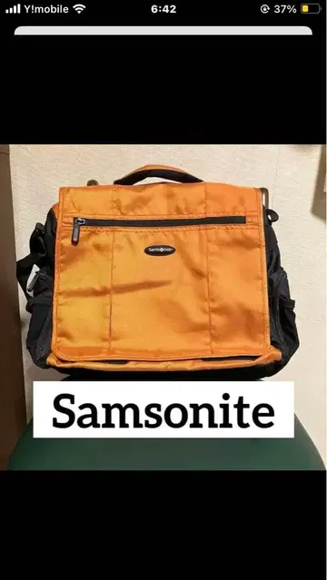 Samsonite 숄더백 오렌지