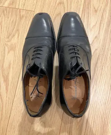 G.C.MORELLI 잔카를로 모렐리 비즈니스 슈즈 24.5cm 블랙