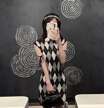 미셸 마카롱 원피스 니트 원피스