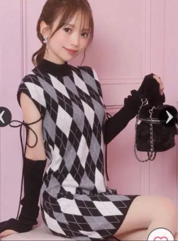 미셸 마카롱 원피스 니트 원피스