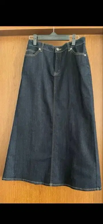 터치님 앙코키누 데님 스커트