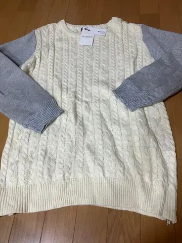 새상품 남성용 L 스웨터 니트 브라우니 wego