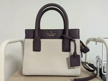 kate spade 숄더백 화이트/퍼플