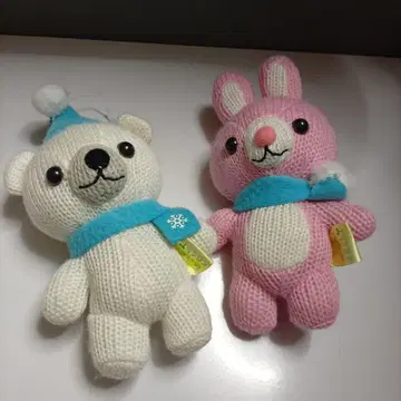 축제 의상 곰돌이 봉제 인형 마스코트 세트 15cm