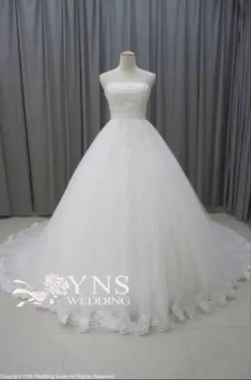 YNS 웨딩 드레스
