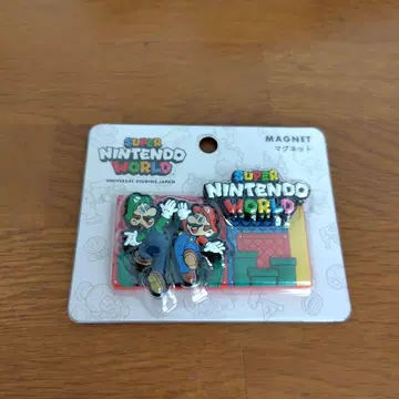 유니버셜 마리오 루이지 마그넷 슈퍼 닌텐도 월드