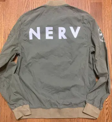 RADIO EVA NERV MA-1 자켓 에바 넬프 블루종