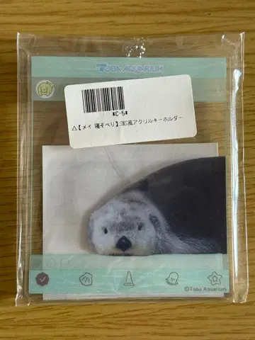 캡슐 토바 수족관 메이 아크릴 키링 (눕기)