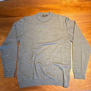 EX-CLUB 그레이 니트 스웨터 L 사이즈