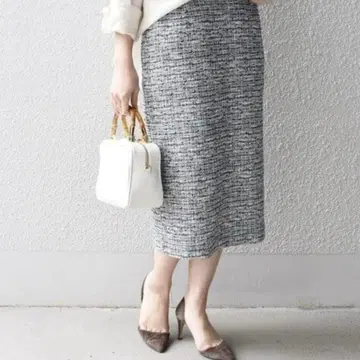ships 트위드 스커트