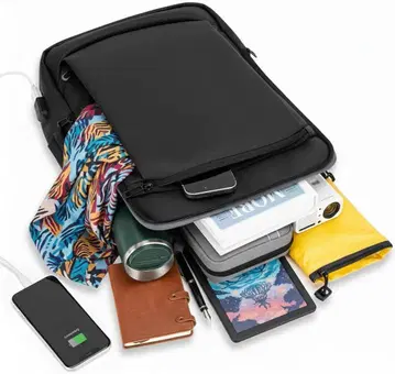 비즈니스 백팩 방수 PC 백팩 방수 지퍼 백팩