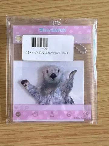 캡슐복권 토바 수족관 메이짱 SNS풍 아크릴 키링 (만세)