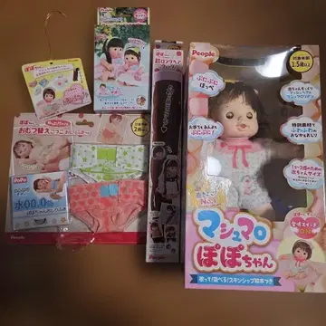 마쉬멜로우 포포짱 돌봄 & 꾸미기 놀이 세트