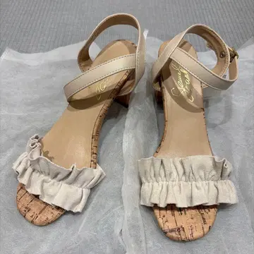 샌들 미사용 택 포함