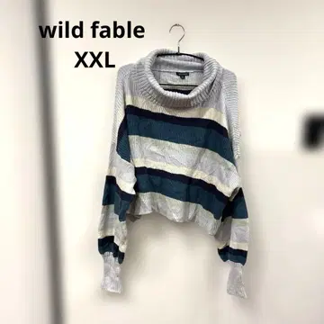wild fable 스트라이프 니트 스웨터 XXL