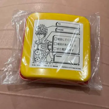 원펀맨 제일복권 메시지 스탬프 제노스