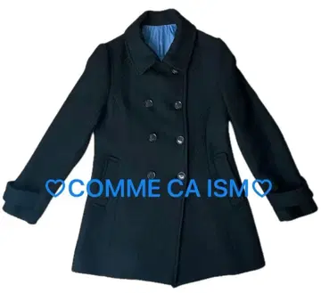 COMME CA ISM P코트 블랙