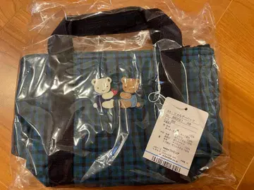 파밀리아 숄더백 블루 계열 파밀리아 체크 미사용 고향세