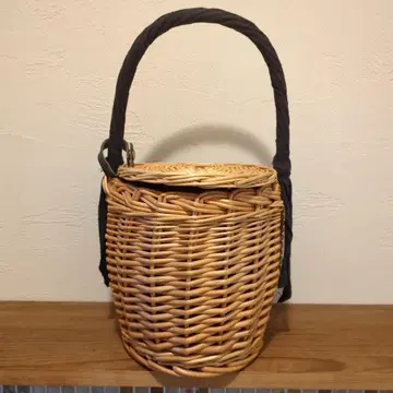 스튜디오 클립 StudioCLIP 라탄 바스켓백 덮개 포함