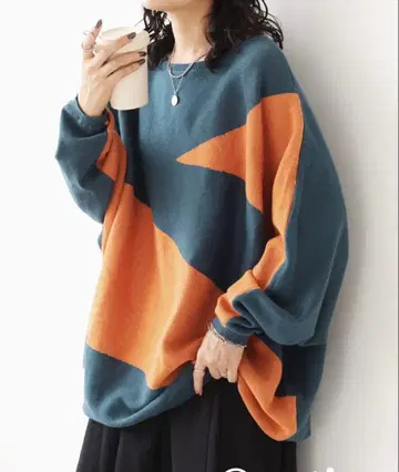 안티카 돌먼 니트 스웨터 새상품