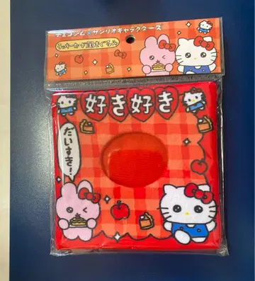 체고심 산리오 콜라보 럭키 카드풍 인형옷 우사고심 헬로키티