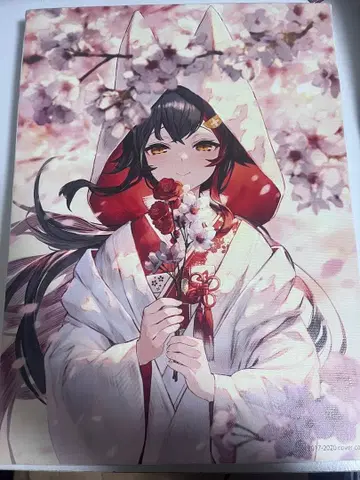 오오카미 미오 2주년 기념 굿즈 캔버스 아트