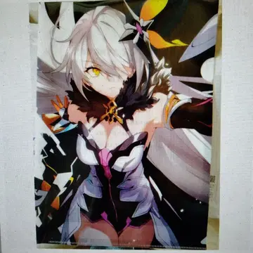 붕괴 3rd 굿즈 클리어 파일 아크릴 키링 (메이) 추첨 특전