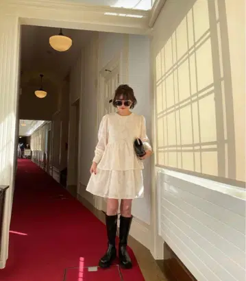 epine 티어드 원피스